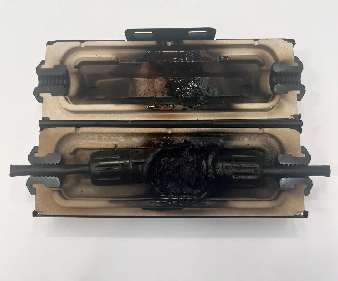 ArcBox – self-contained fire-containment device for photovoltaic panel connectors