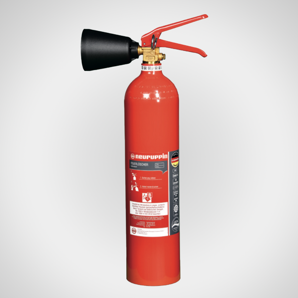 Stingător cu CO2, Cilindru Aluminiu - Neuruppin