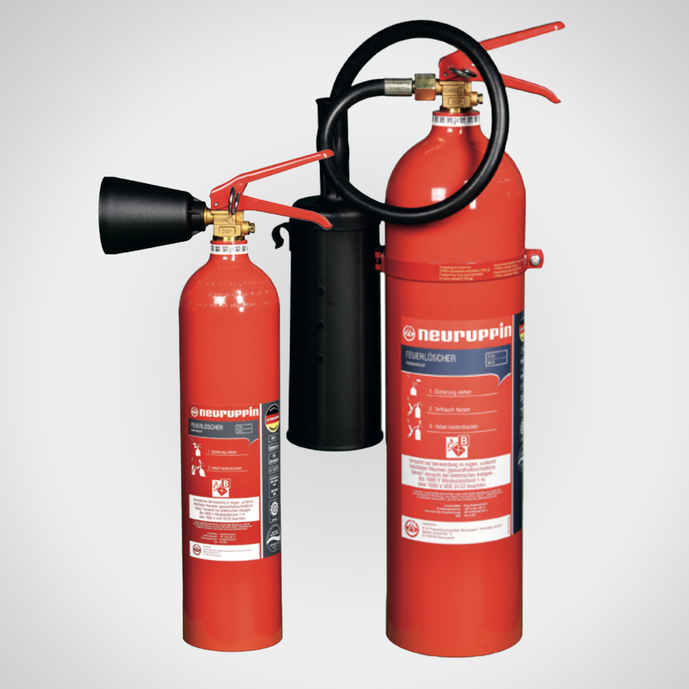 Stingător cu CO2, Cilindru Aluminiu - Neuruppin