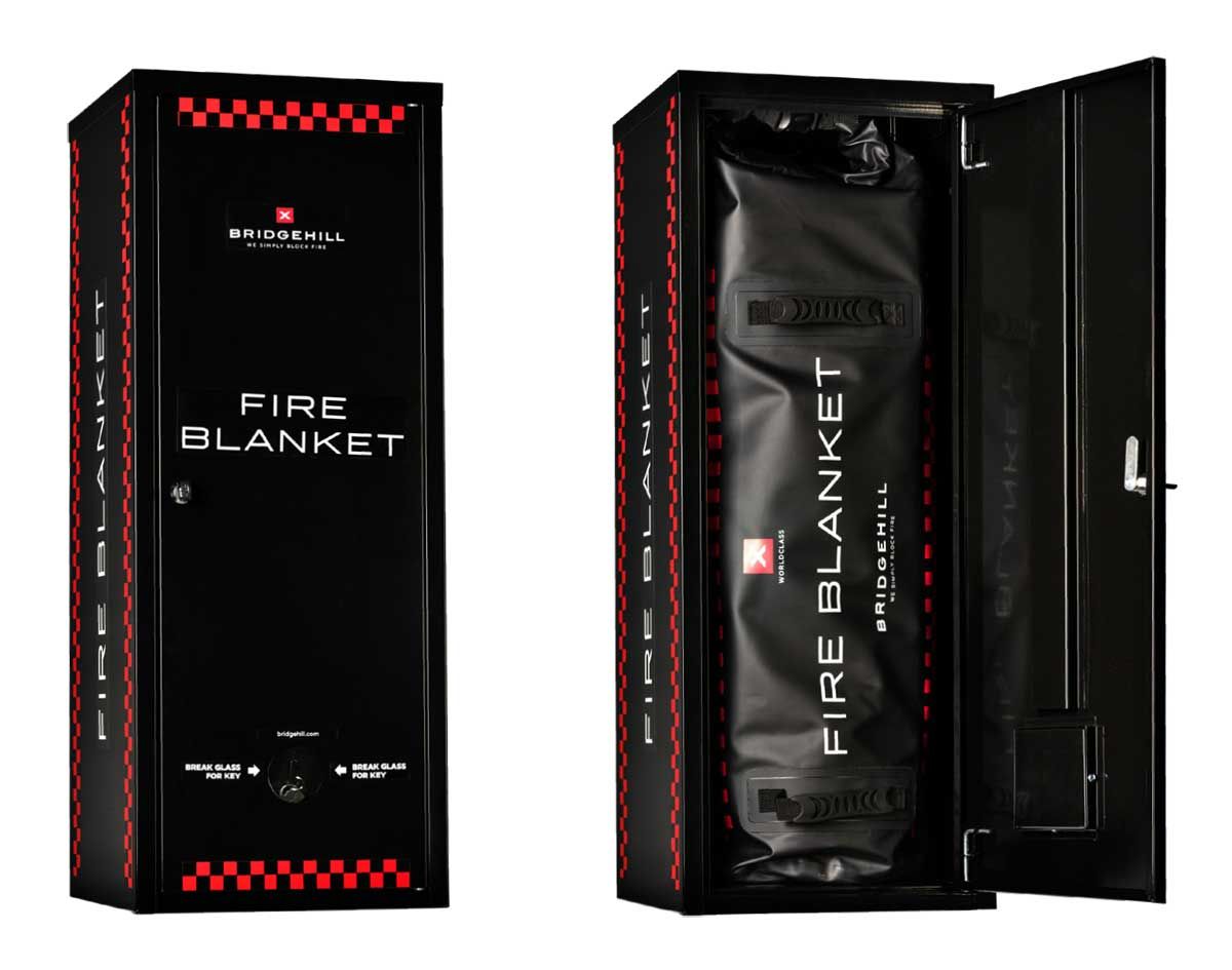 Metal Cabinet for Fire Blankets