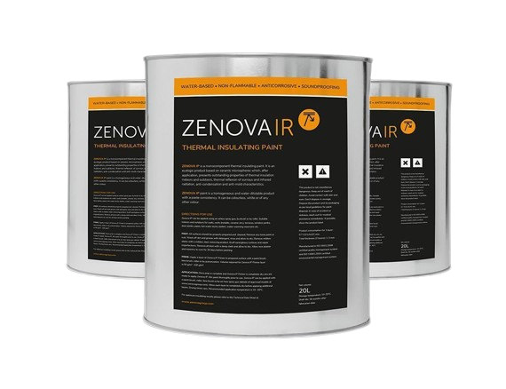 Zenova IR Thermal Insulating Plaster Coating