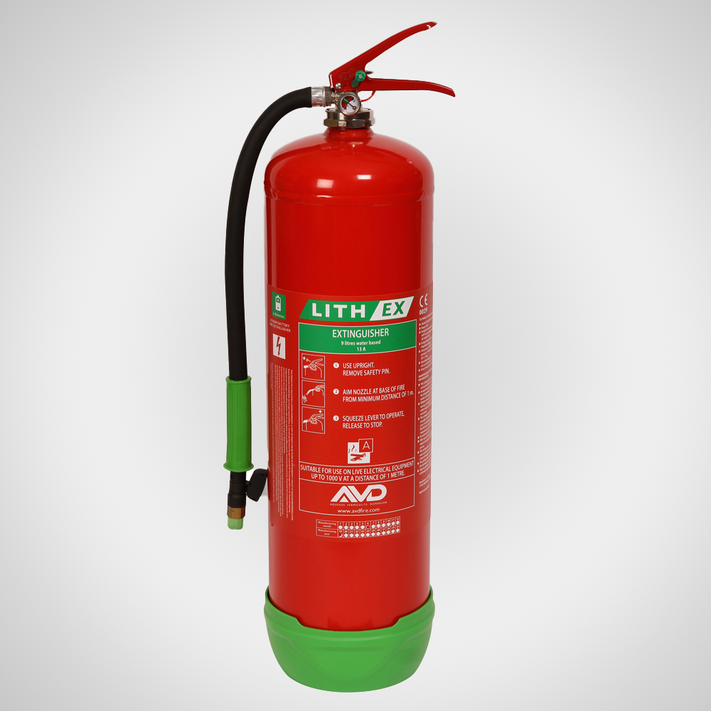 Lithium-Ion Battery Extinguisher for EVs, Scooters and Electric Scooters - LITH EX
