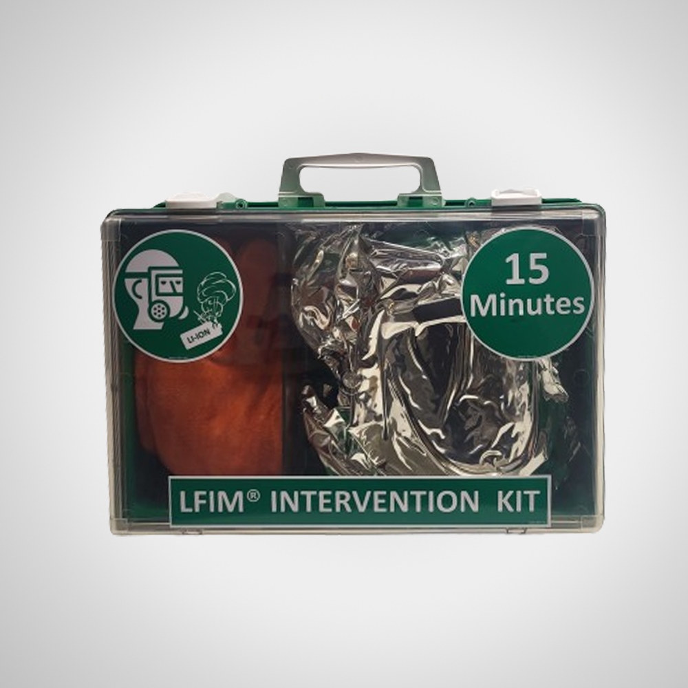 Lithium-Ion Fire Intervention Kit