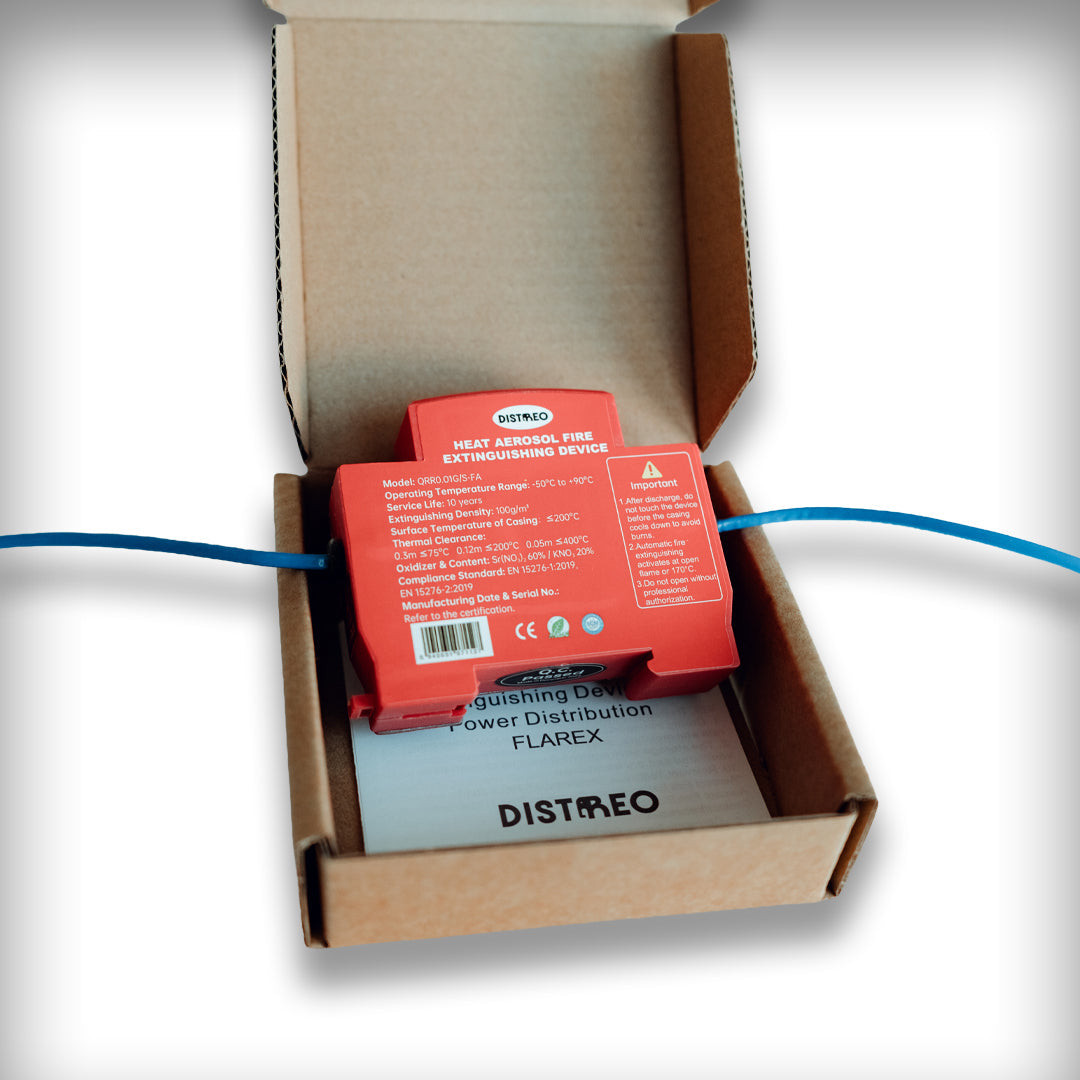 Flarex Original: Autonomous Extinguishing Device with Aerosols