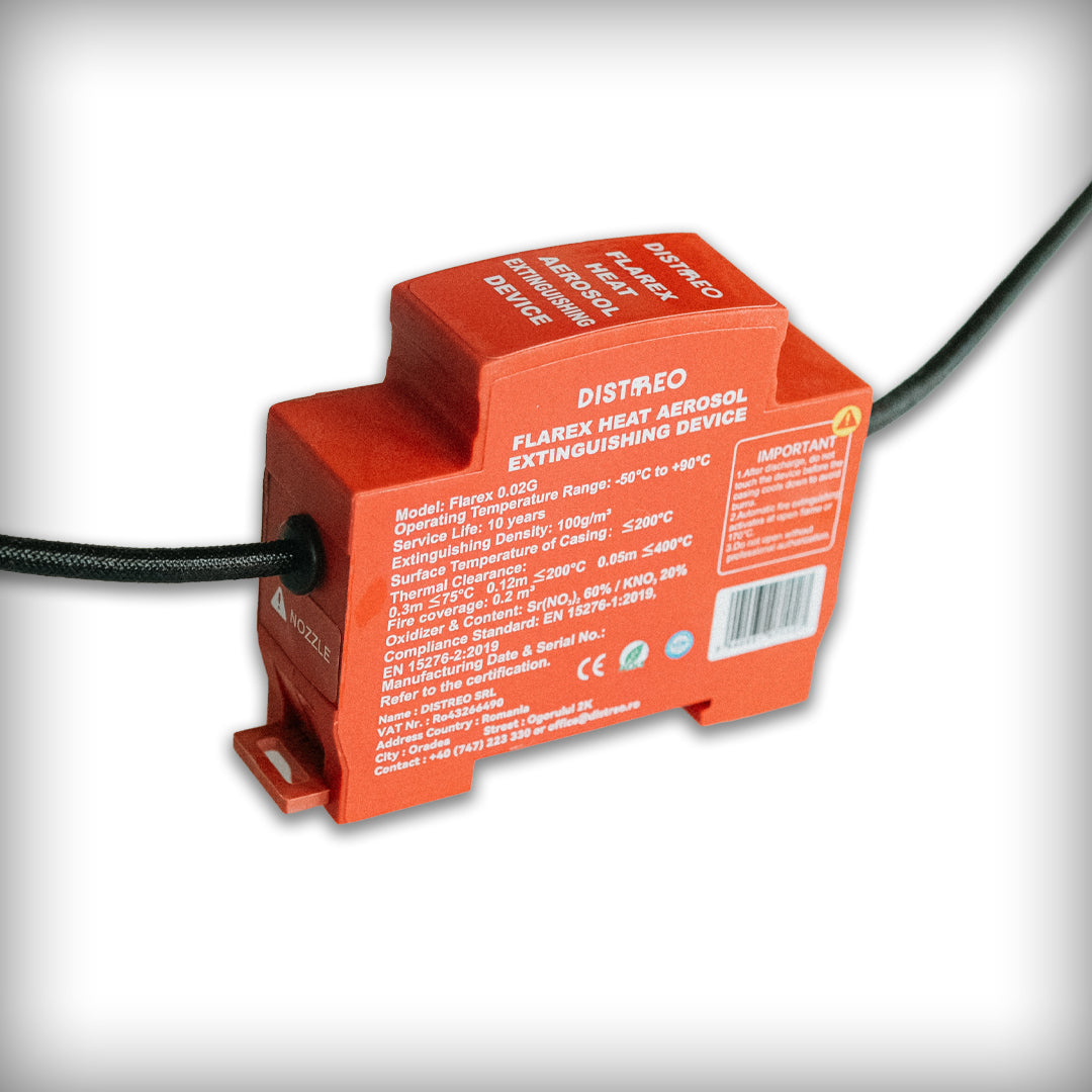 Flarex Original: Autonomous Extinguishing Device with Aerosols