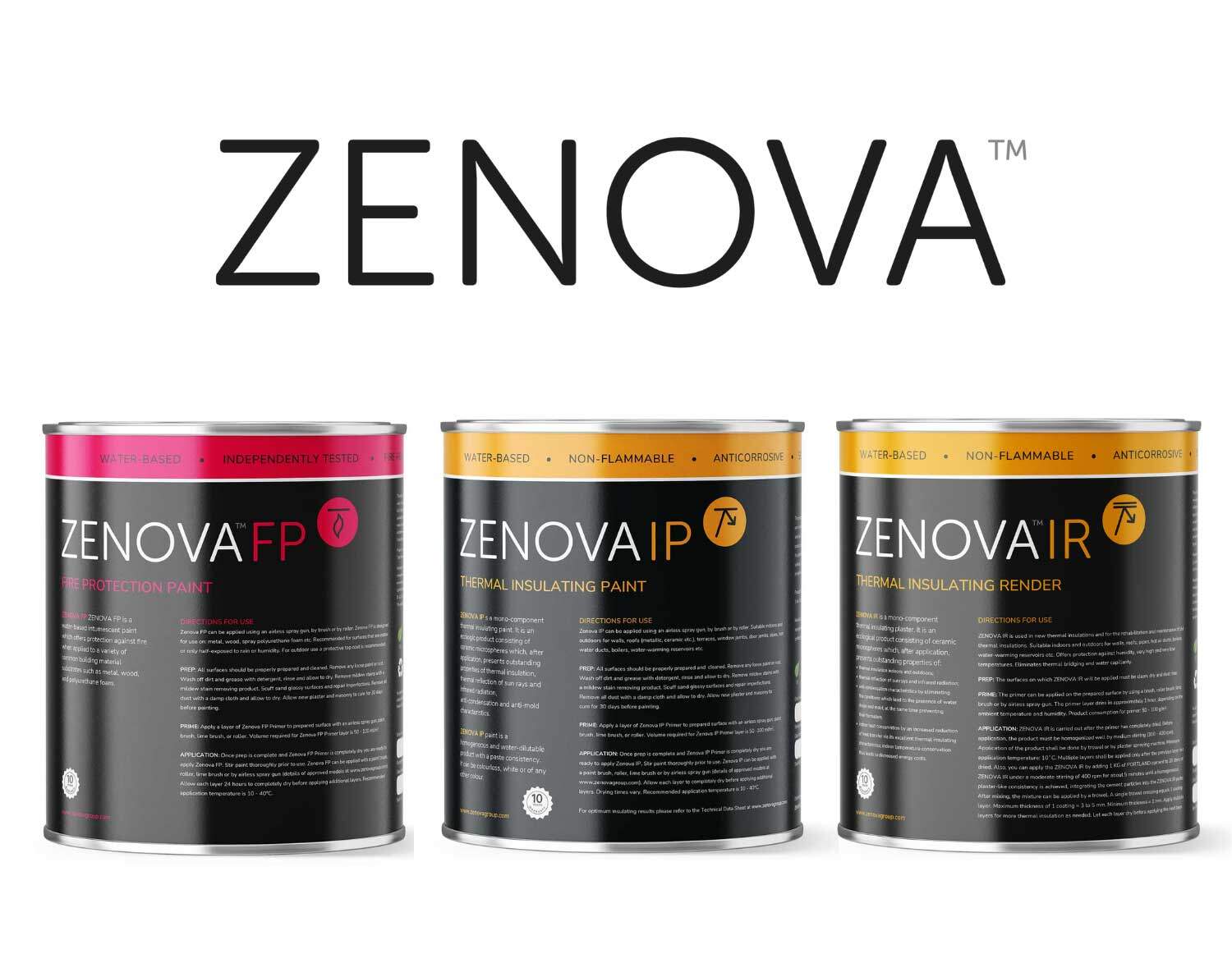 Zenova IP Thermal Insulating Paint