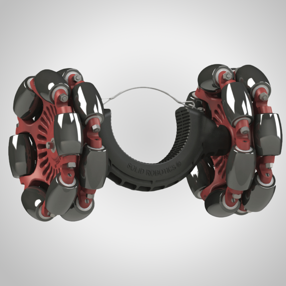 Omnidirectional Fire Hose Rollers