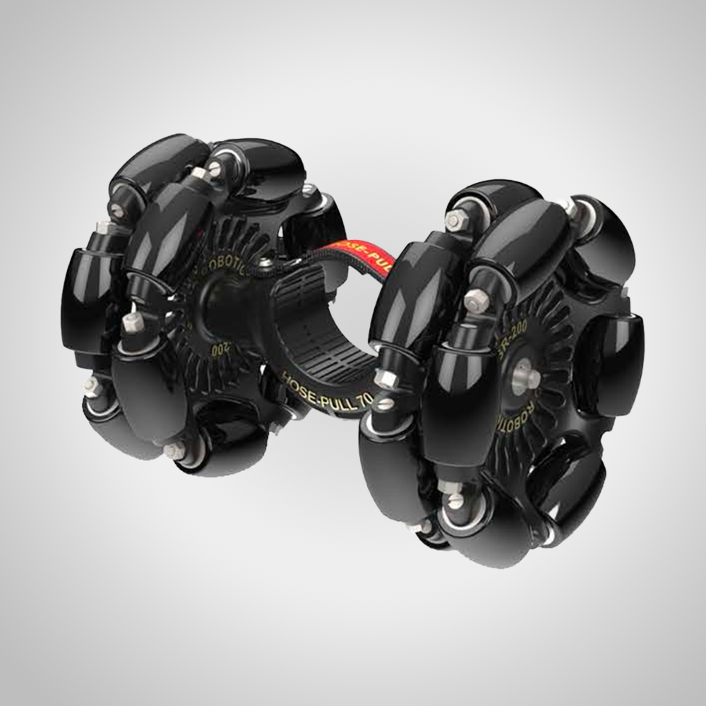 Omnidirectional Fire Hose Rollers