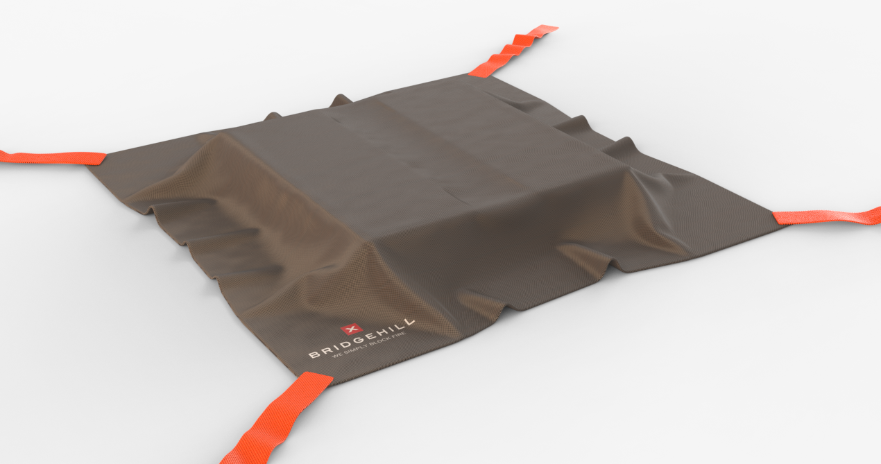 Fire Blanket for Standalone Lithium Battery