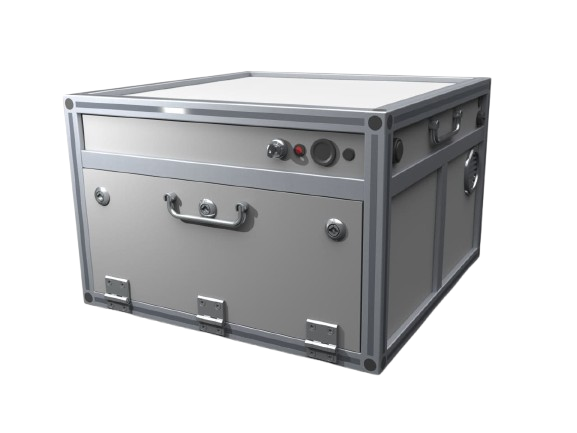 SQUARE RACLAN Lithium-Ion Battery Charging / Storage Box – 3.5 kWh