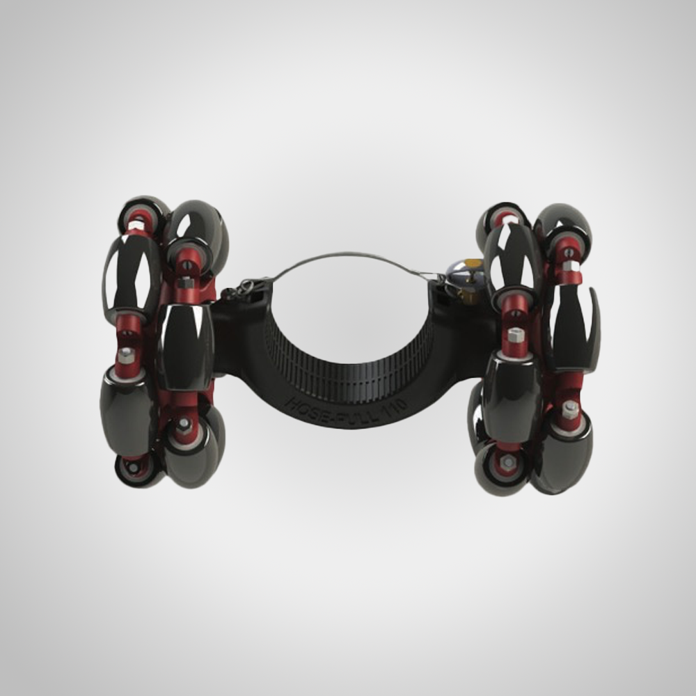 Omnidirectional Fire Hose Rollers