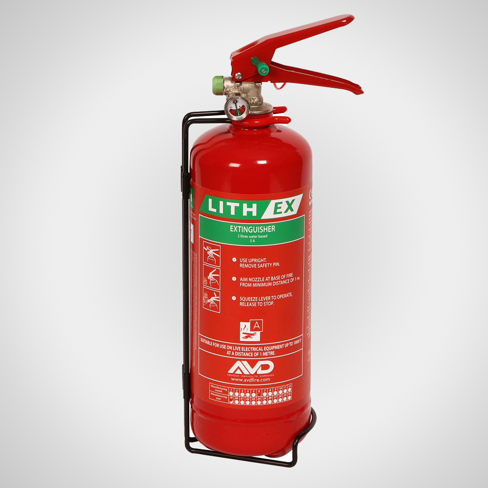 Lithium-Ion Battery Extinguisher for EVs, Scooters and Electric Scooters - LITH EX 