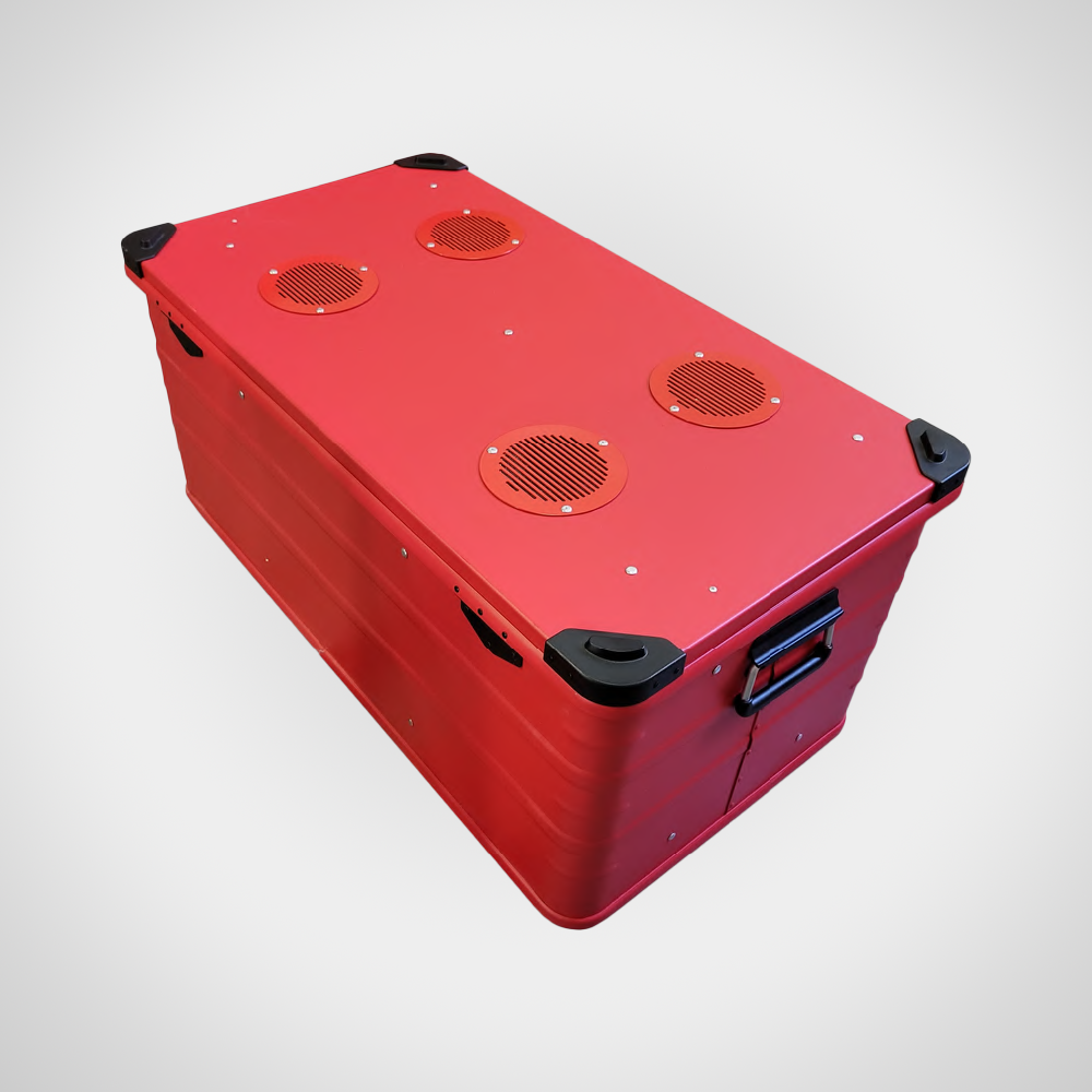 LithiumSafe Lithium-Ion Battery Storage & Charging Box
