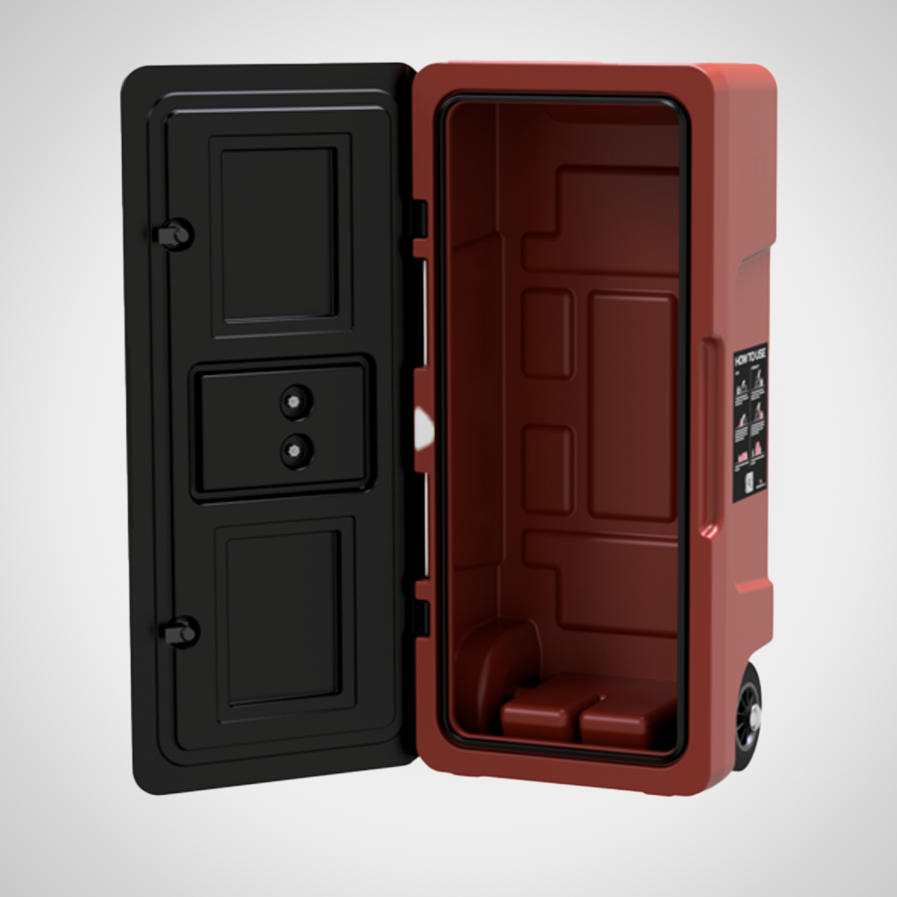 Fire Blanket Cabinet - Industrial Polymer