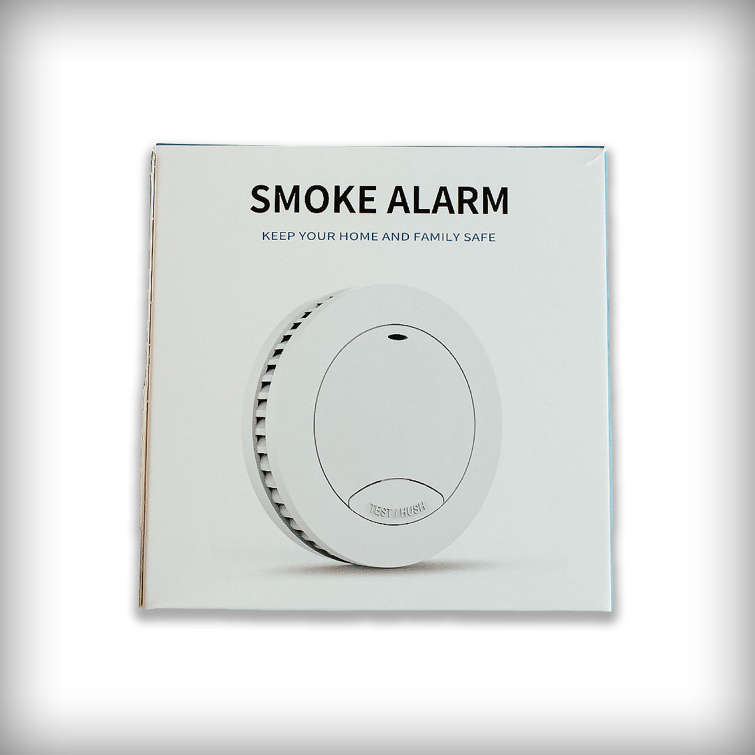 SM03 Compact Smoke Detector with Sound and Visual Alarm