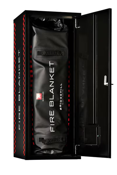 Metal Cabinet for Fire Blankets 